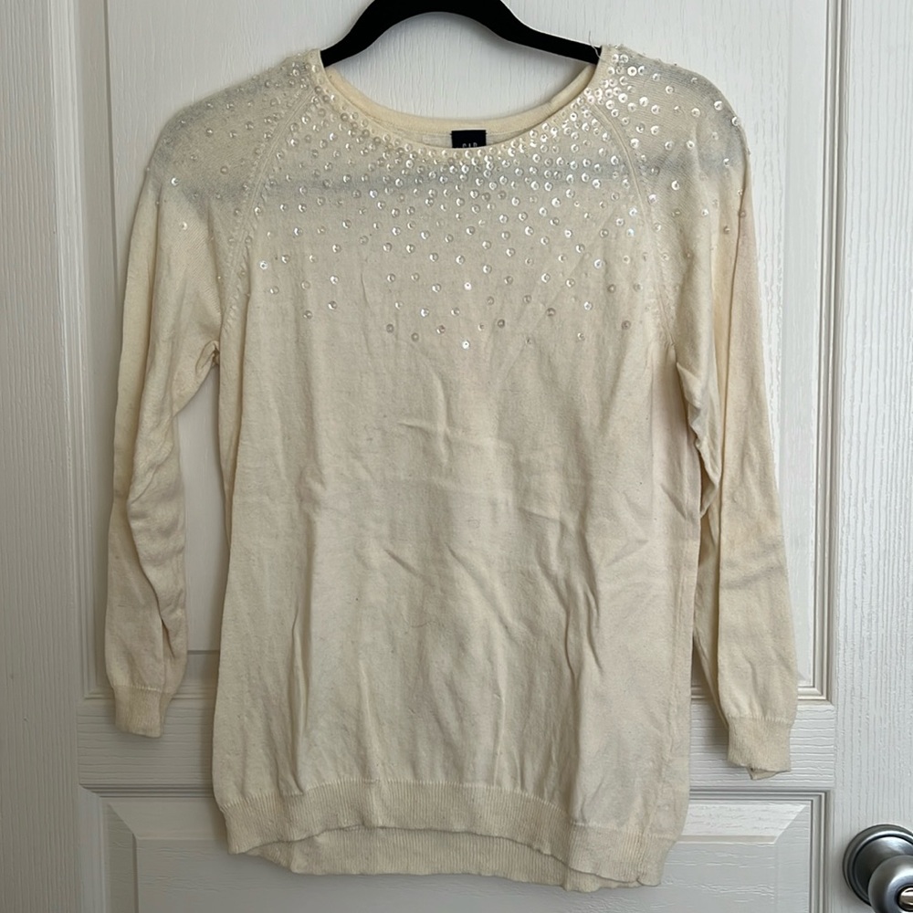 Vintage Beautiful Gap Sequin Sweater